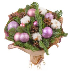 Флористический букет «Зимняя поэзия»