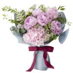 Букеты с пионами