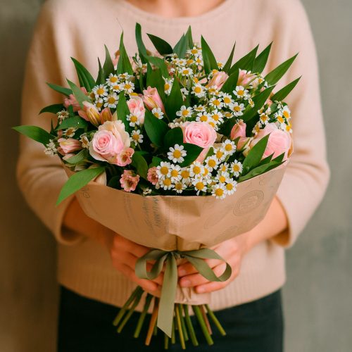 Букет цветов «Фантазия природы»