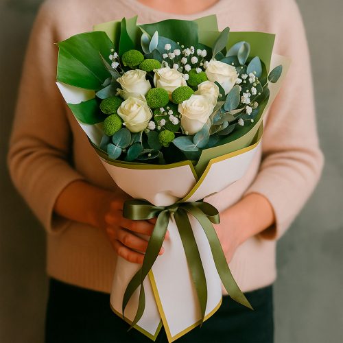 Букет цветов «Лунная симфония»