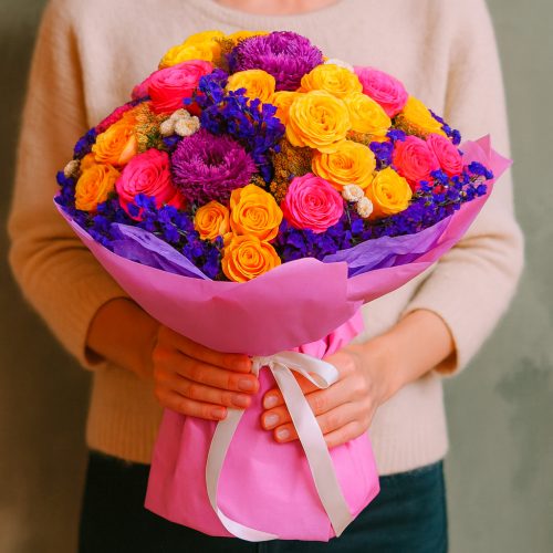 Букет «Весеннее путешествие»