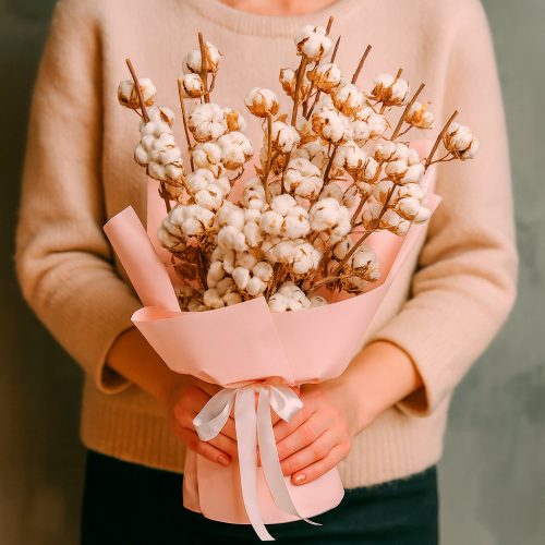 Монобукет «Нежность Хлопка»